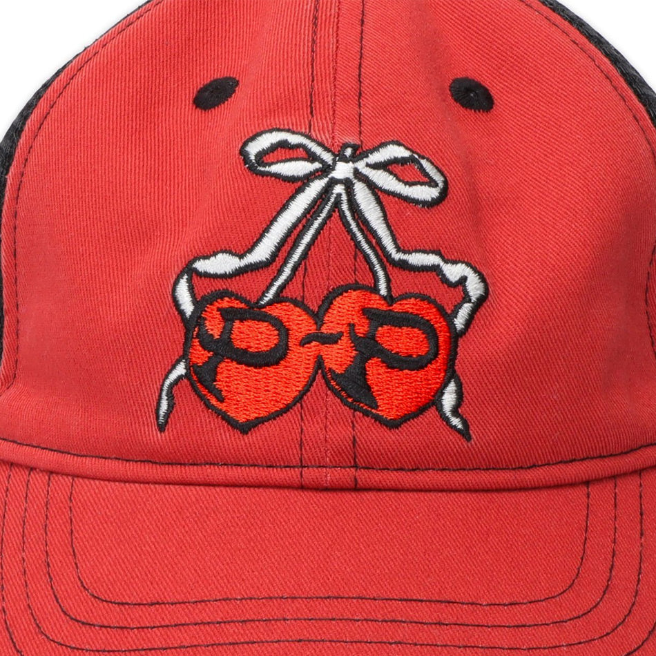 Pass~Port - Cherries Leagues Trucker - Washed Red