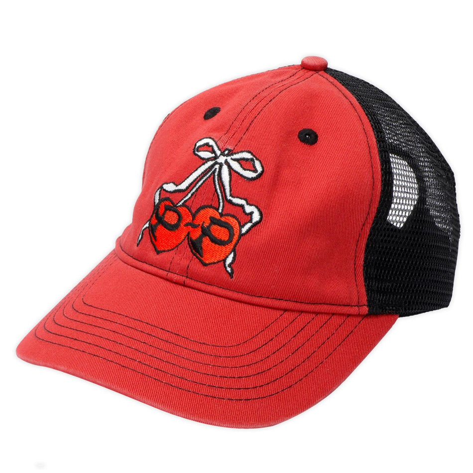 Pass~Port - Cherries Leagues Trucker - Washed Red