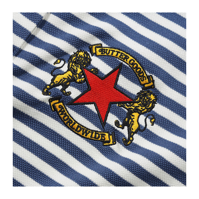 Butter Goods x Umbro - Crest Polo - Navy