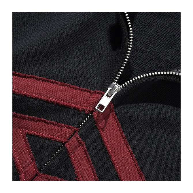 Butter Goods x Umbro - Diamond Fleece Zip-Thru Jacket - Black