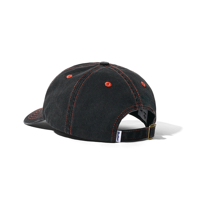 Butter Goods x Umbro - Diamond Logo 6 Panel Cap - Washed Black