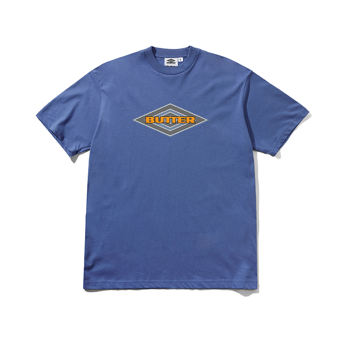 Butter Goods - Diamond Logo Tee - Pacific