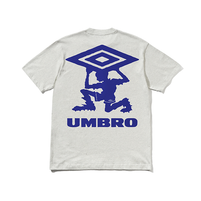 Butter Goods x Umbro - Diamond Terrain Tee - Ash