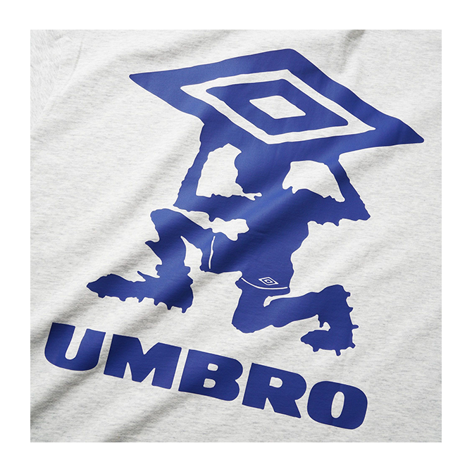 Butter Goods x Umbro - Diamond Terrain Tee - Ash