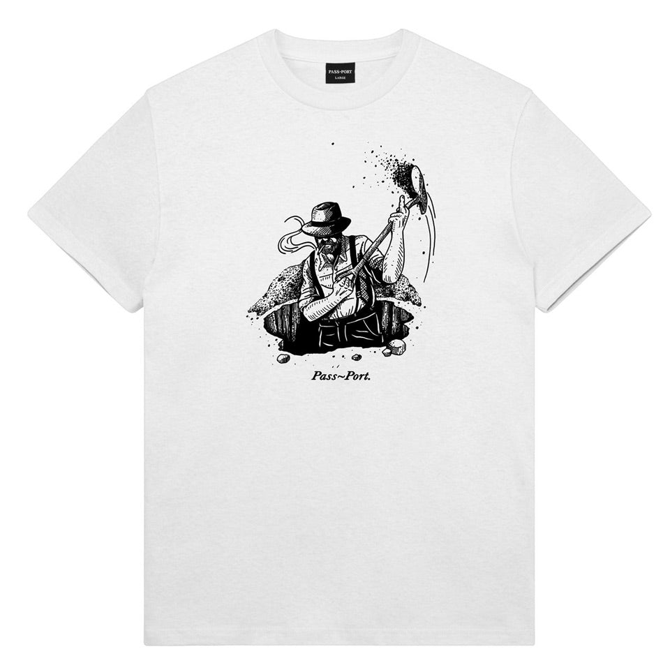 Pass~Port - Dig Tee - White