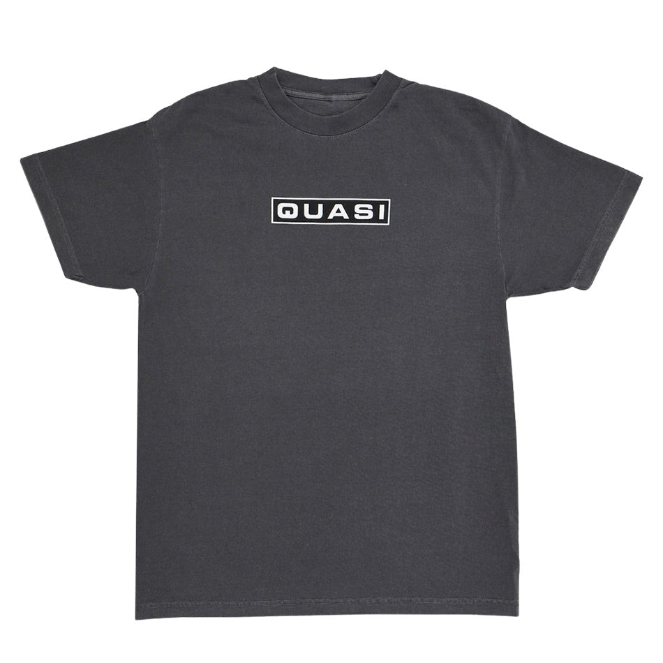 Quasi - Euro Tee - Faded Black - Hemley Skateboarding