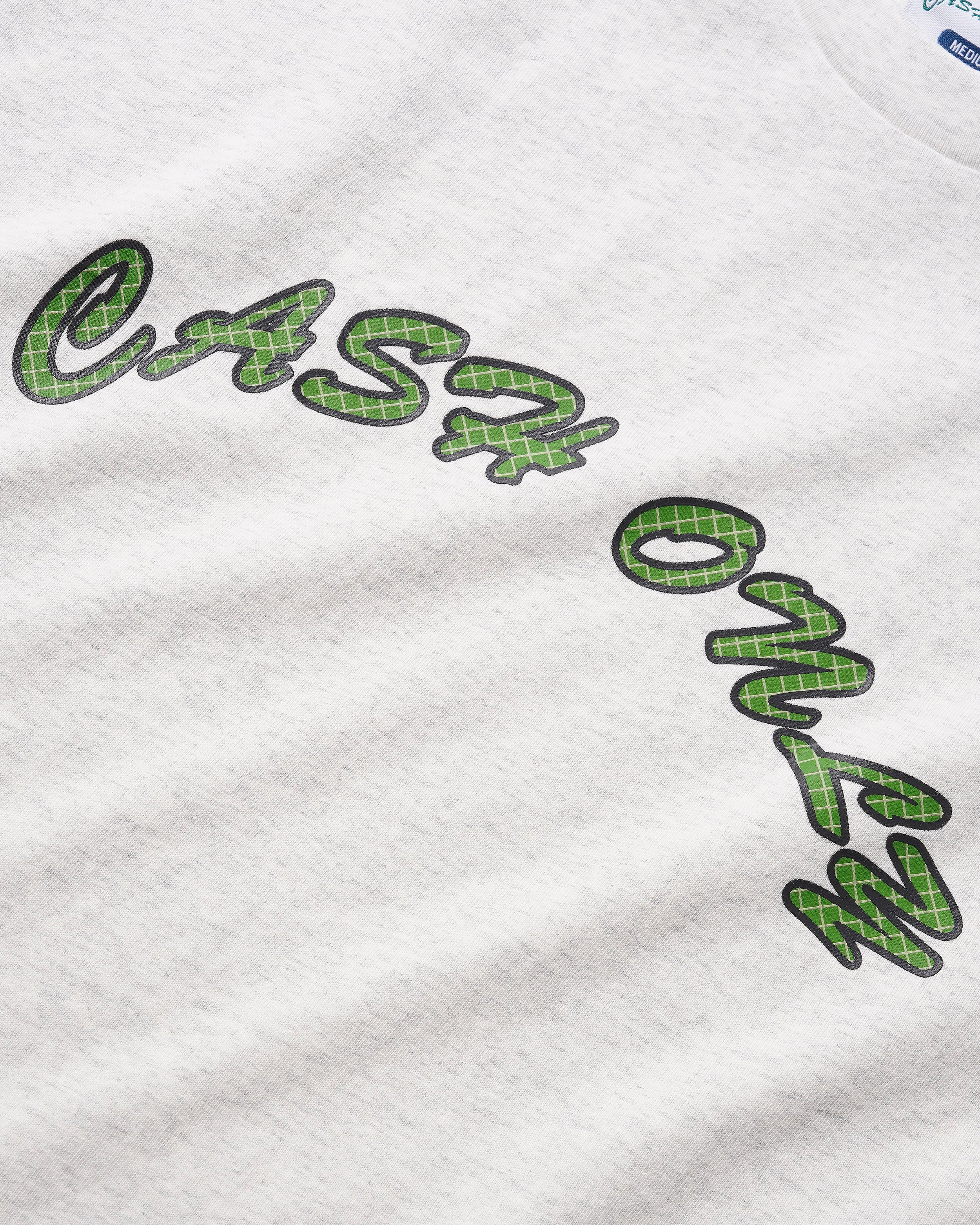 Cash Only - Grid Logo Tee - Ash