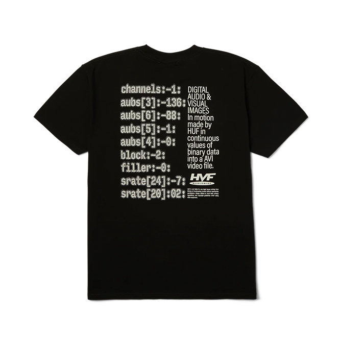 Huf - H Cam S/S Tee - Black