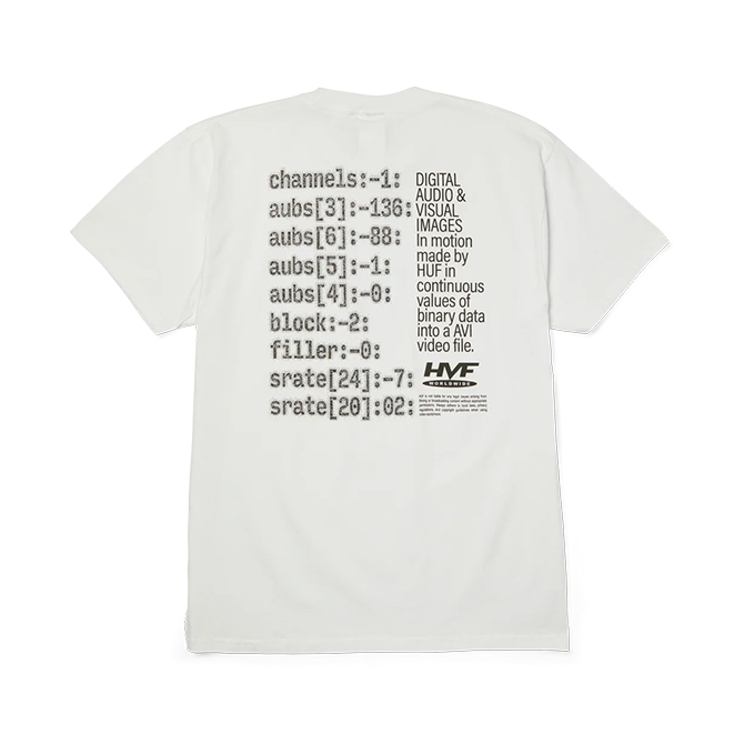 Huf - H Cam S/S Tee - White