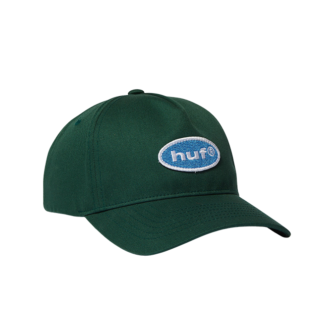Huf - 89 Oval 5 Panel Cap - Forest Green