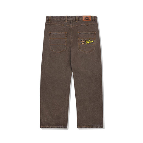 Butter Goods - Pooch Relaxed Fit Denim Jeans - Washed Brown