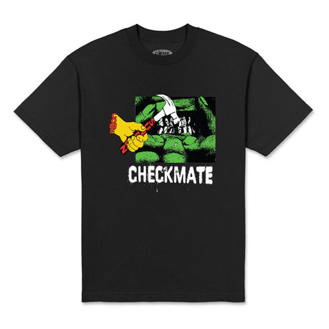 Come Sundown - Check Mate Tee - Black