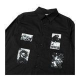 Hoddle - Vision Of Hell Oxford Shirt - Black