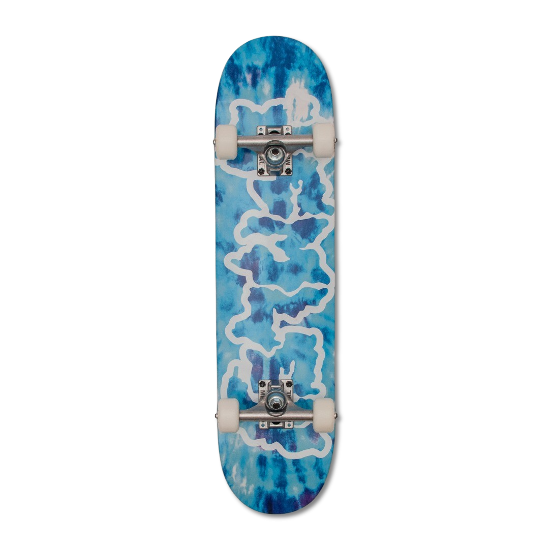 Hemley - Concrete Logo Complete - Blue Tie Dye