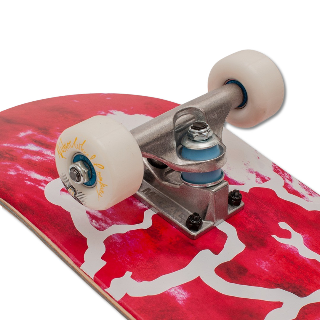 Hemley - Concrete Logo Complete - Red Tie Dye