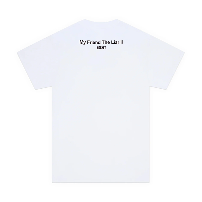 Hockey - My Friend The Liar II Tee - White