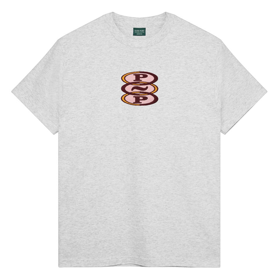 Pass~Port - Hoops Organic Tee - Ash