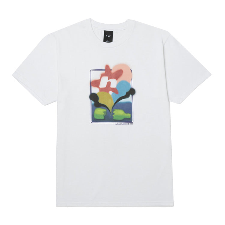 HUF - Soft Focus S/S Tee - White - Hemley Skateboarding