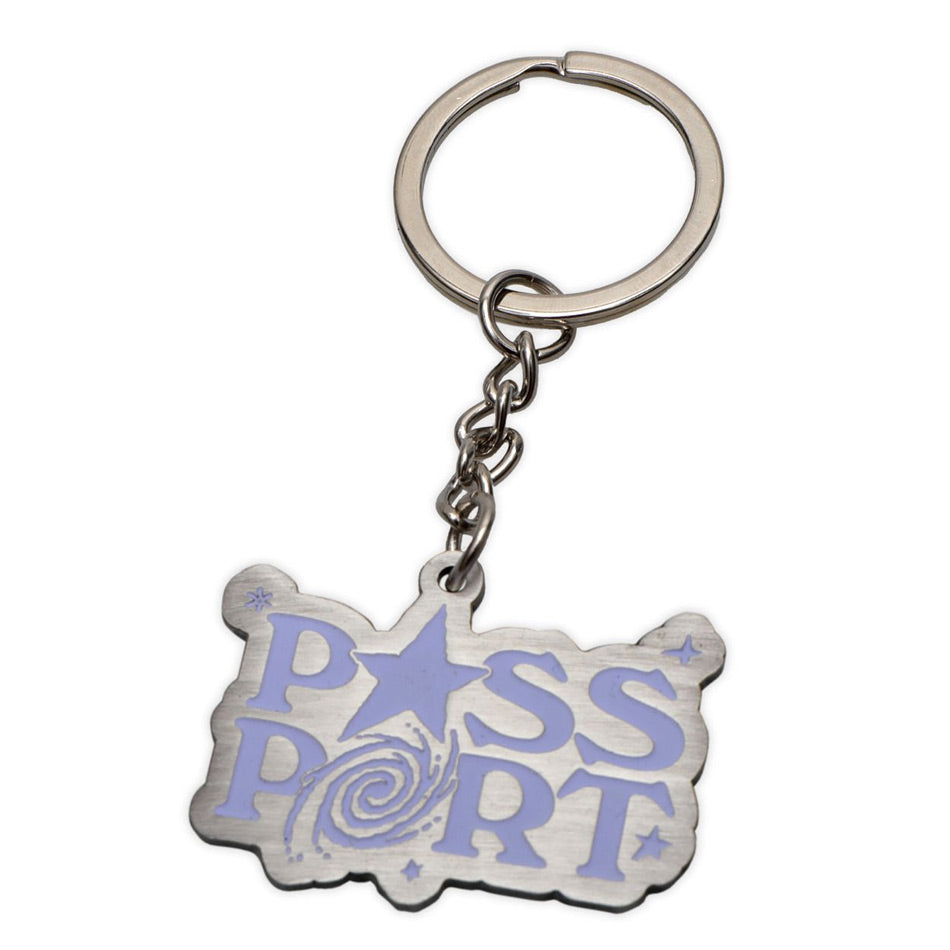 Pass~Port - Stargazer Keychain - Antique Silver