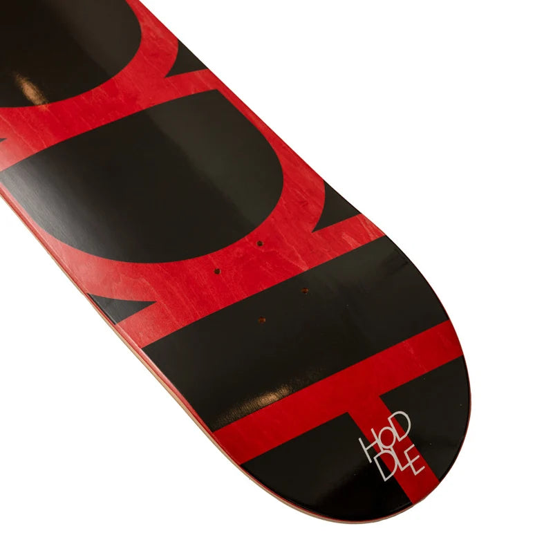 Hoddle - Logo Deck - Black/Red