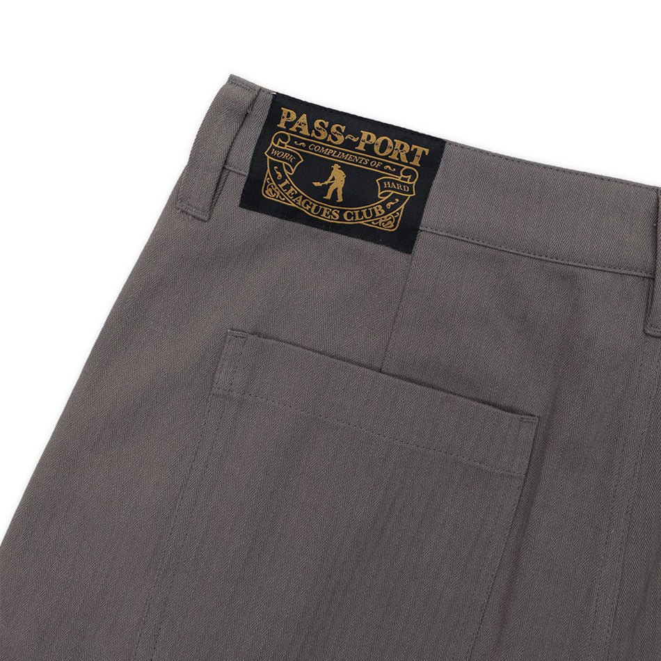 Pass~Port - Leagues Club Stripe Short - Grey