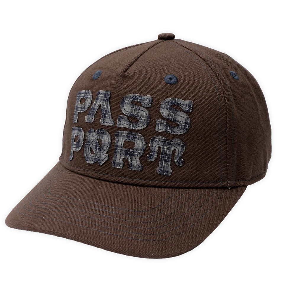 Pass~Port - Letterhead Packers Cap - Bark