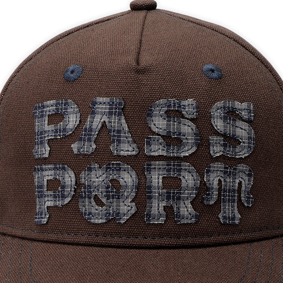 Pass~Port - Letterhead Packers Cap - Bark