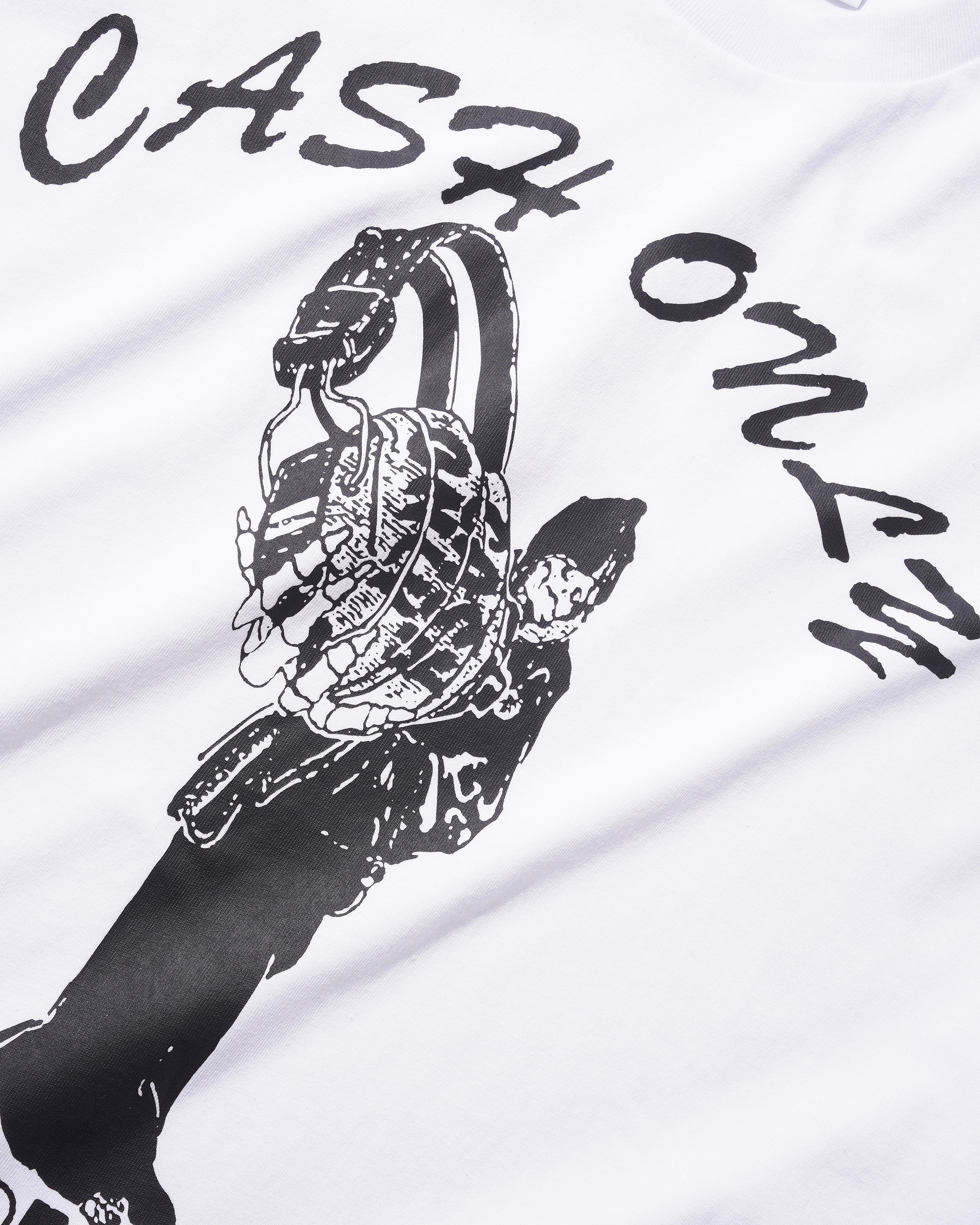 Cash Only - Listen Tee - White