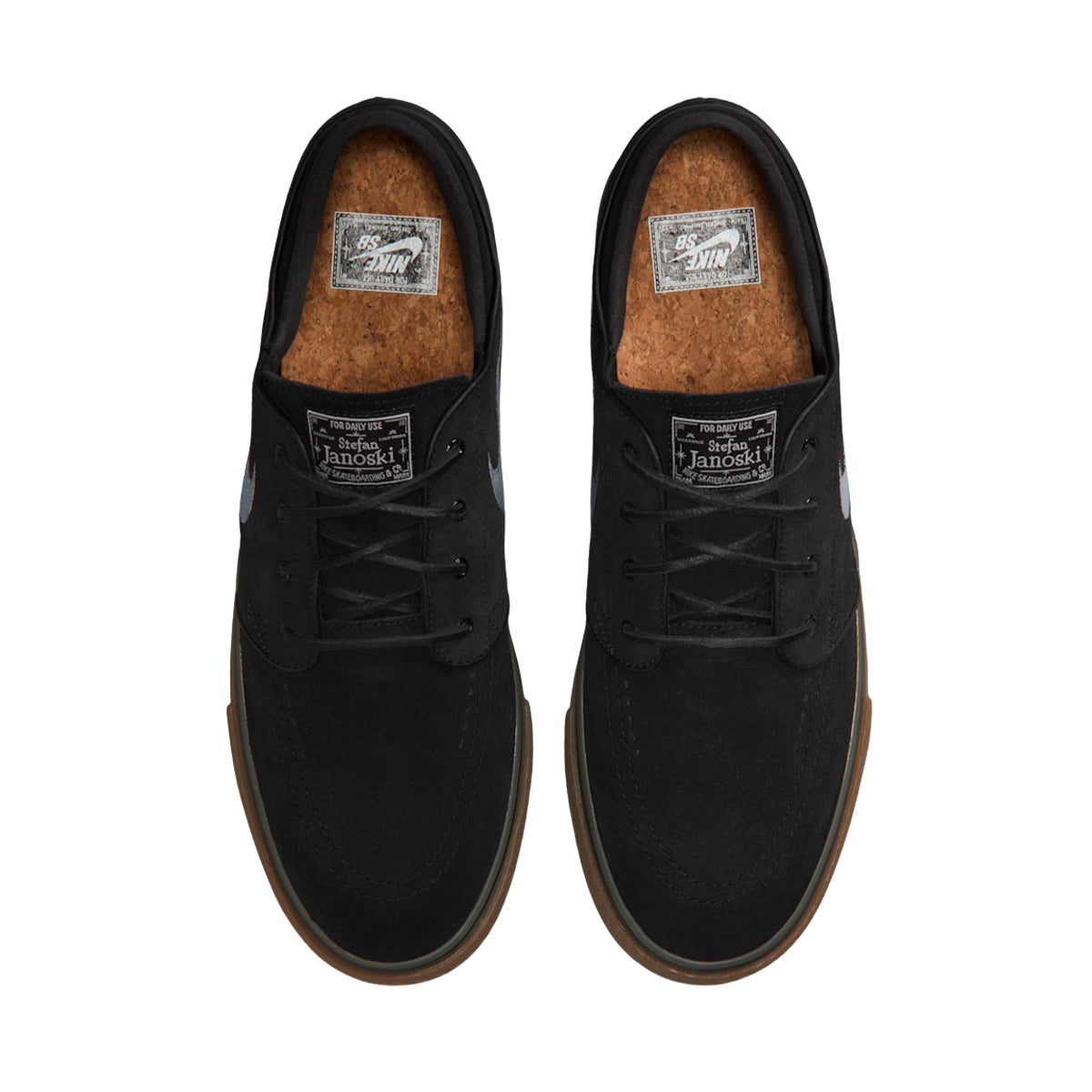 NikeSB - Zoom Janoski OG+ - Black/White/Black-Gum