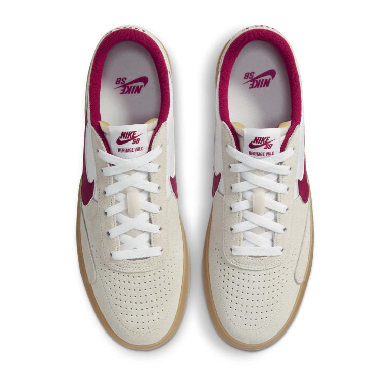 NikeSB - Heritage Vulc - Summit White/Cardinal Red