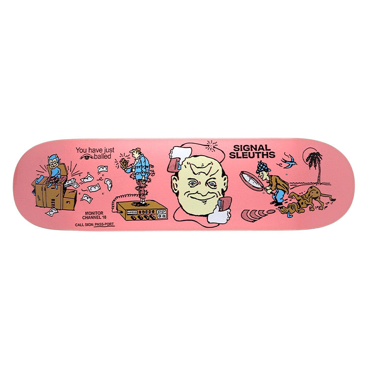 Pass~Port - Eyeball Series - Signal Sleuths Deck - Multi - Hemley Skateboarding