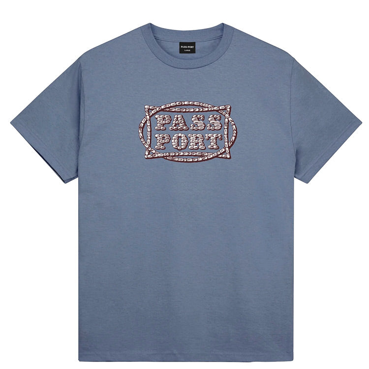 Pass~Port - Stone Circle Tee - Washed Out Blue