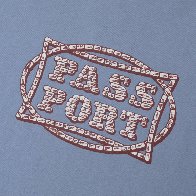 Pass~Port - Stone Circle Tee - Washed Out Blue