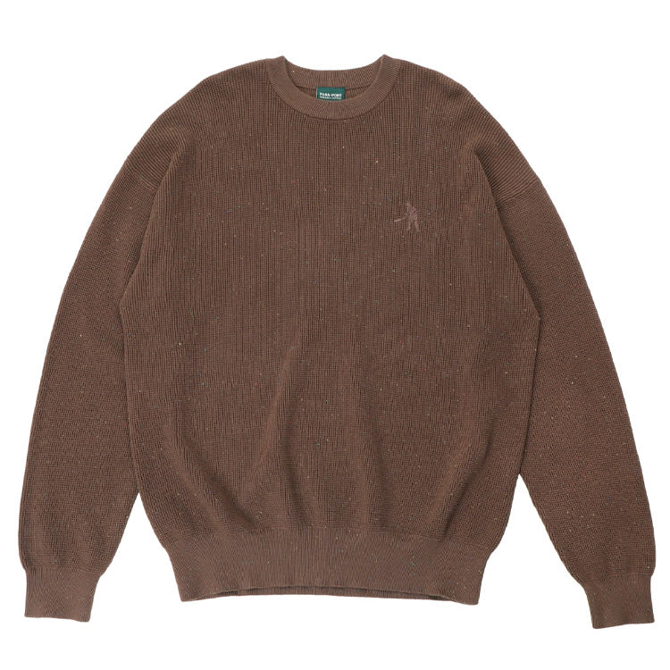 Pass~Port - Speckled Knit Sweater - Brown