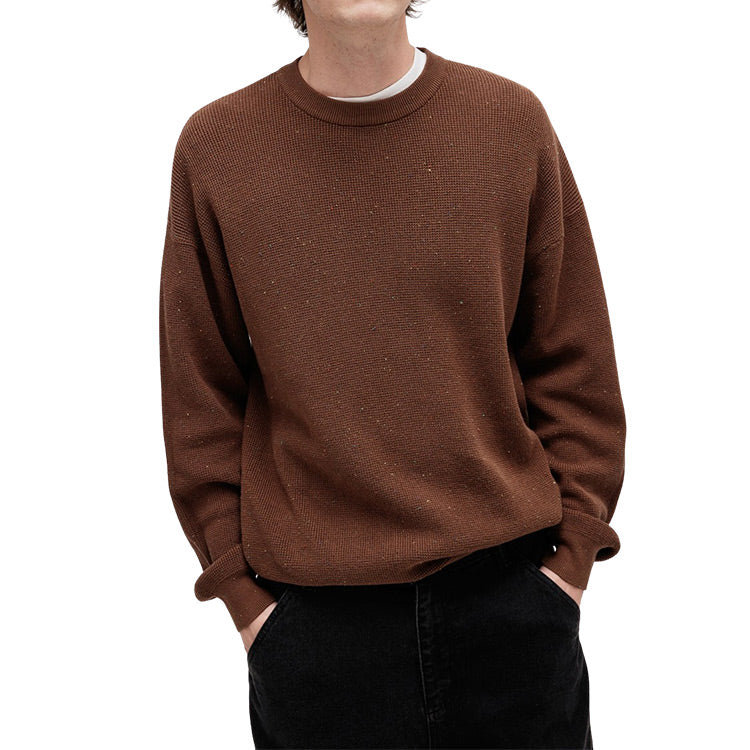 Pass~Port - Speckled Knit Sweater - Brown