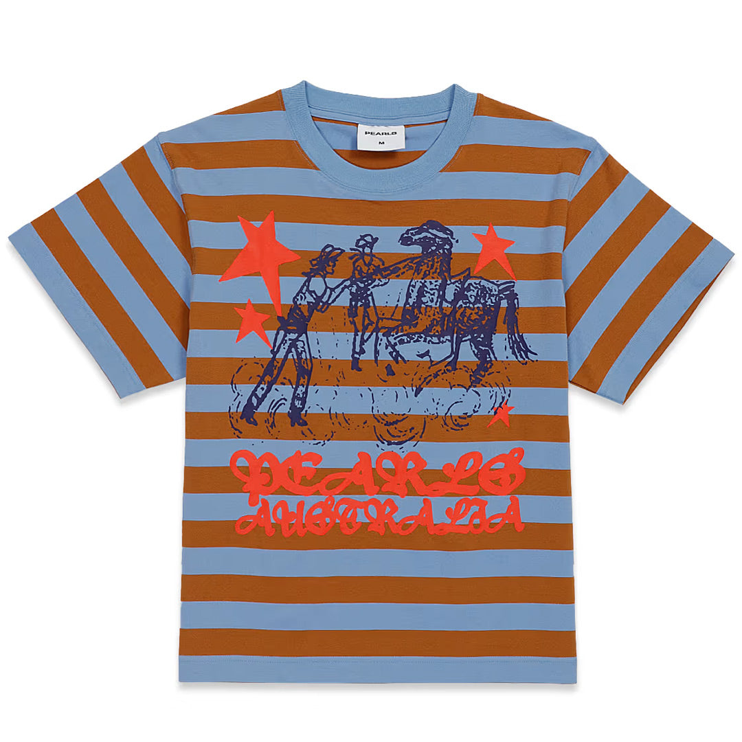 Pearls - Lasso Tee - Multi Stripe