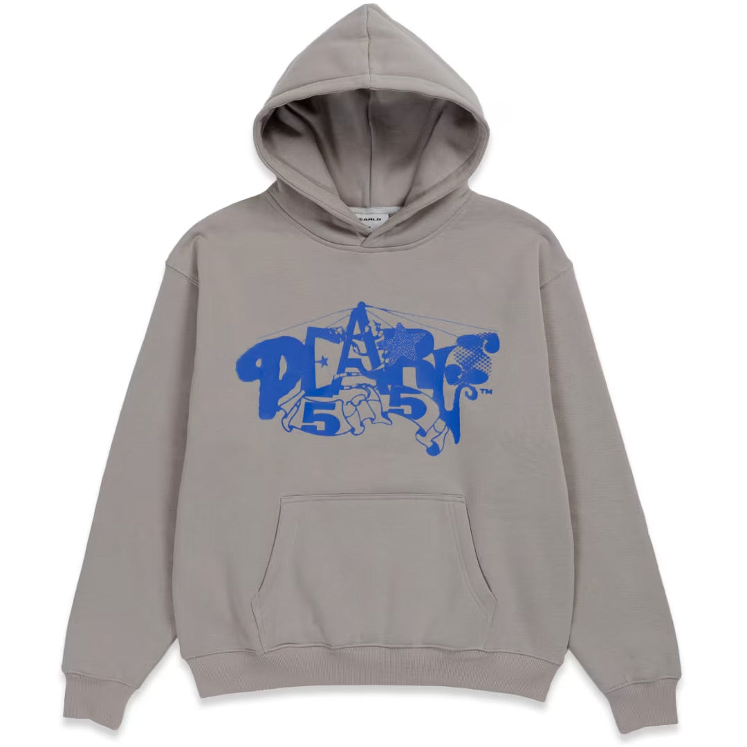 Pearls - Ribbon Hood - Grey