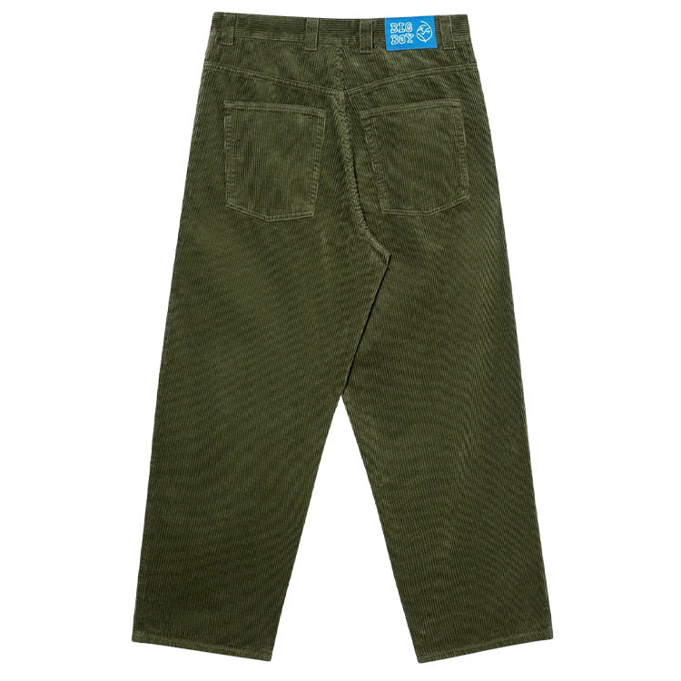 Polar Skate Co. - Big Boy Cord Pants - Uniform Green - Hemley Skateboarding