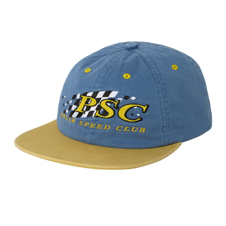 Polar Skate Co. - Michael Cap - Polar Speed Club - Blue/Yellow