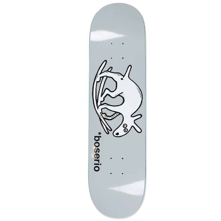 Polar Skate Co. - Nick Boserio Useless Wooden Dog Deck - Grey - Hemley Skateboarding