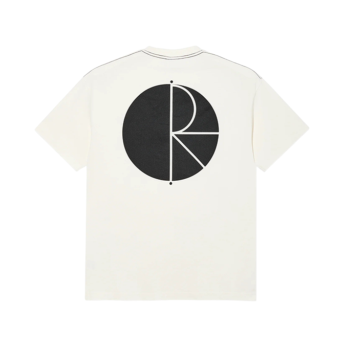 Polar Skate Co. - Contrast Tee - Fill Logo - Ivory/Black