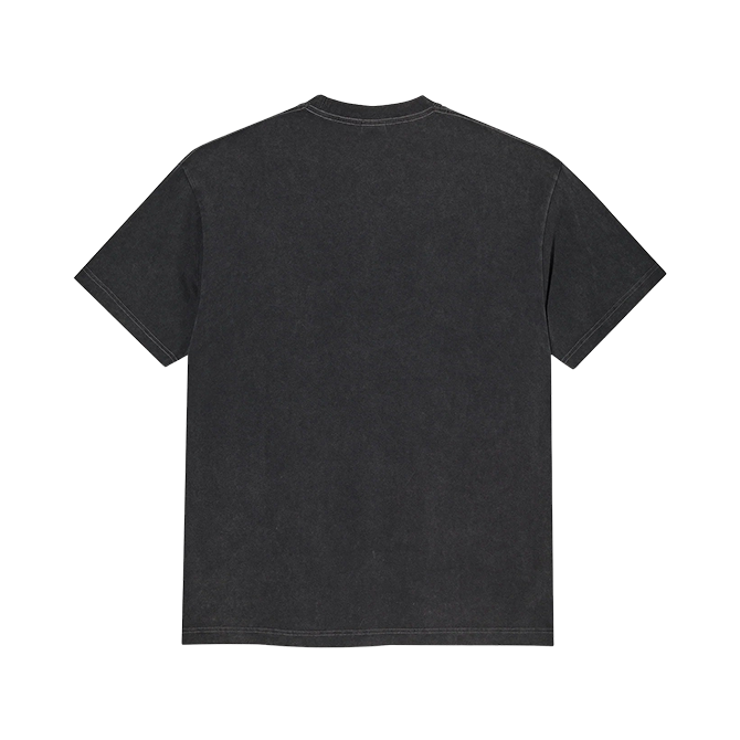 Polar Skate Co. - Metal Logo Tee - Silver/Black