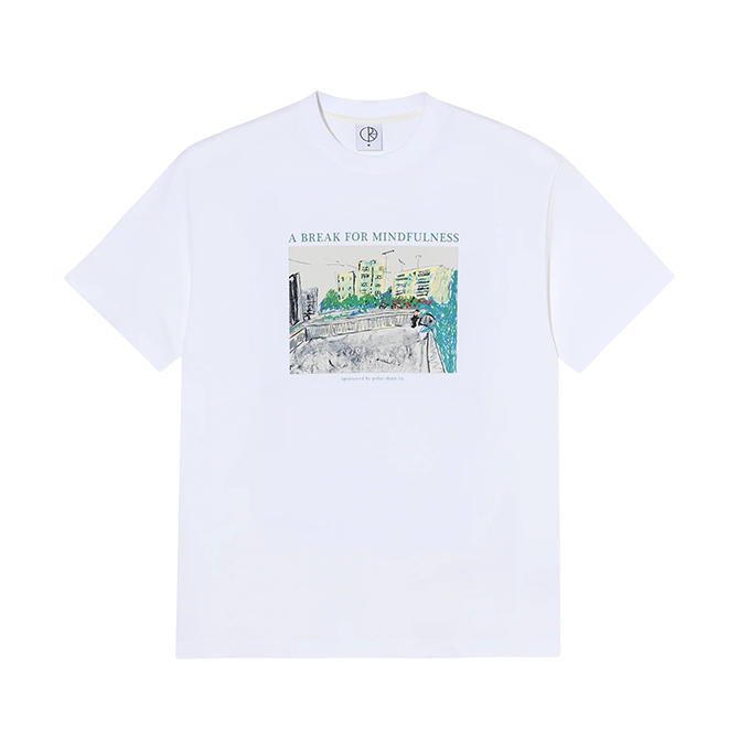 Polar Skate Co. - Mindfulness Tee - White