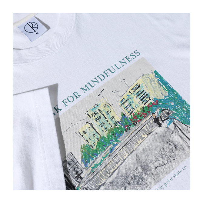 Polar Skate Co. - Mindfulness Tee - White
