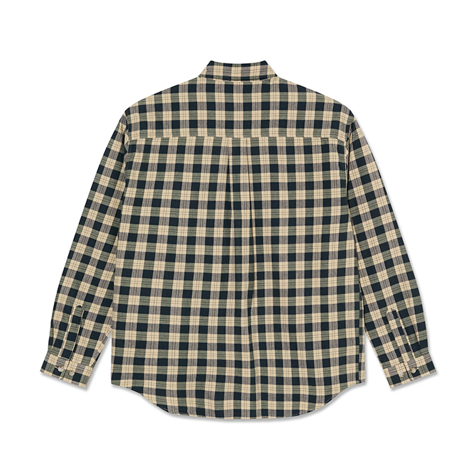 Polar Skate Co. - Mitchell LS Shirt - Teal/Butter