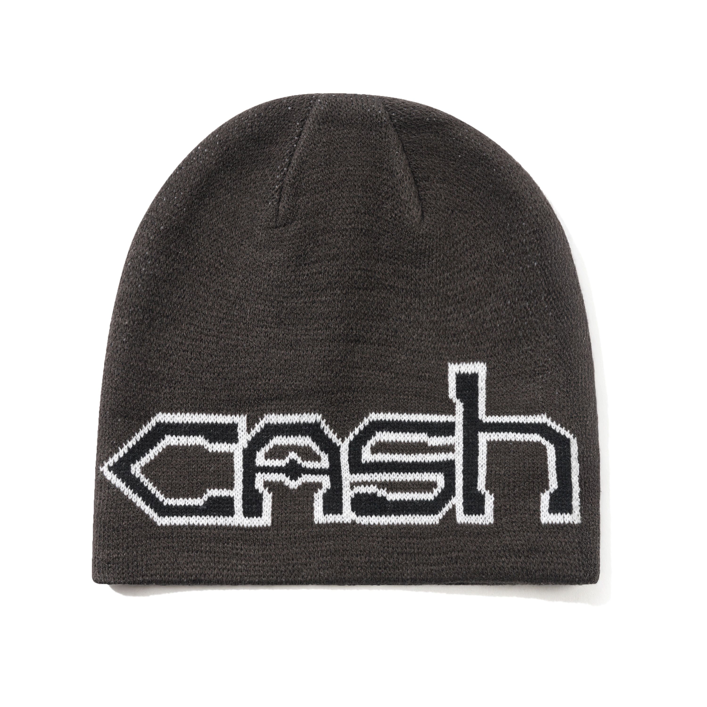 Cash Only - Protocol Skully Beanie - Dark Brown