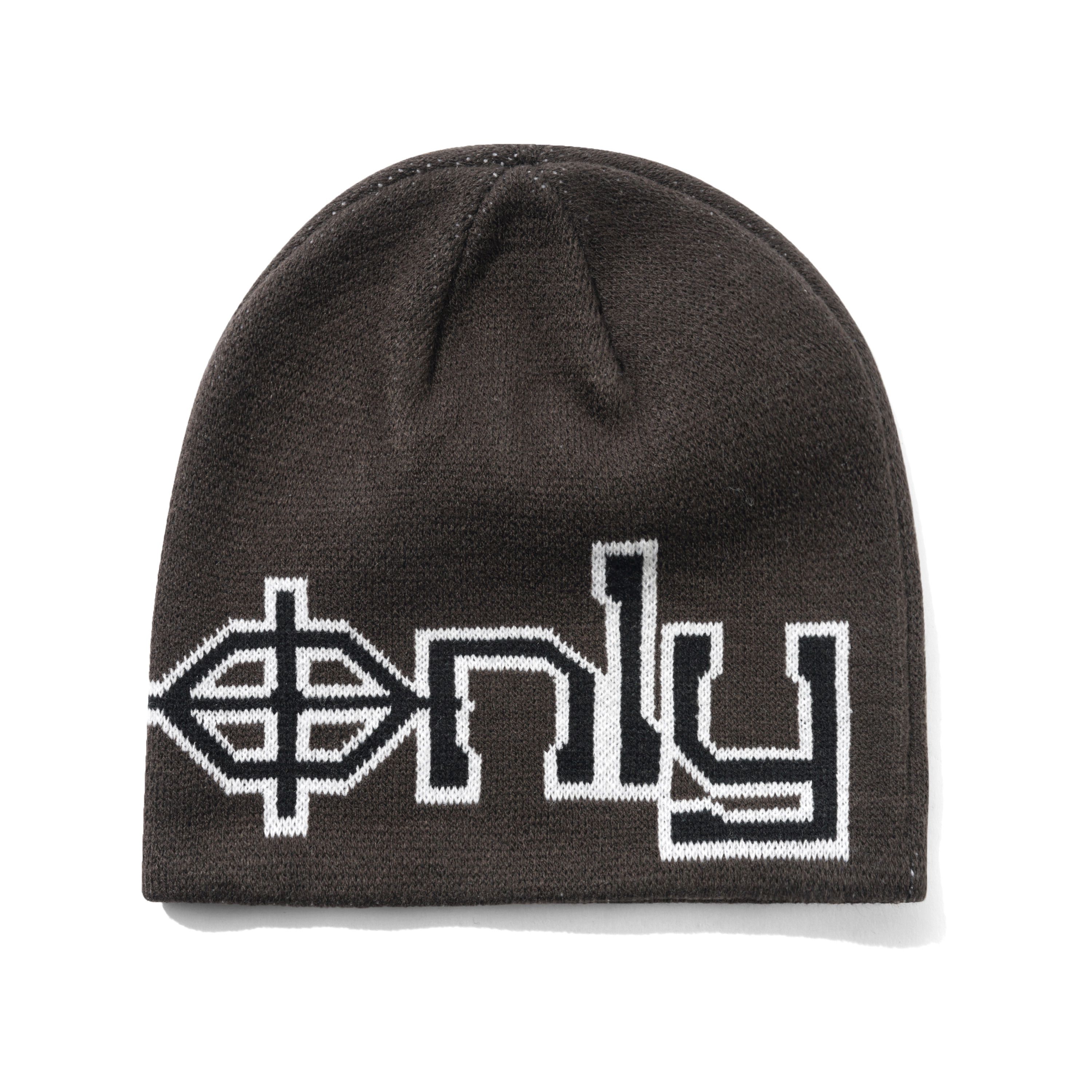 Cash Only - Protocol Skully Beanie - Dark Brown