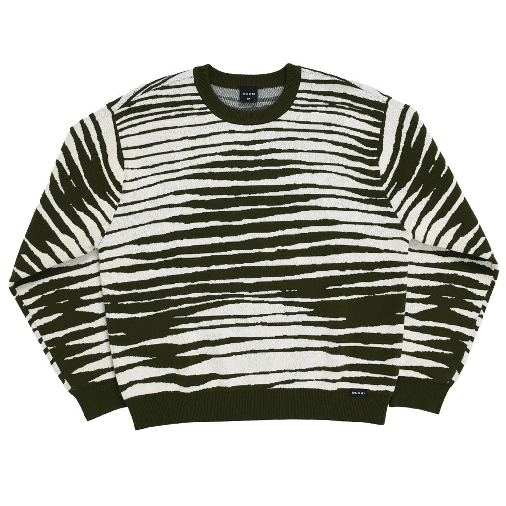Quasi - Tect Knit Sweater - Olive