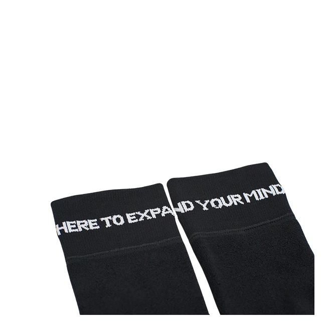 Last Resort AB - Reverse Terry Socks - Black