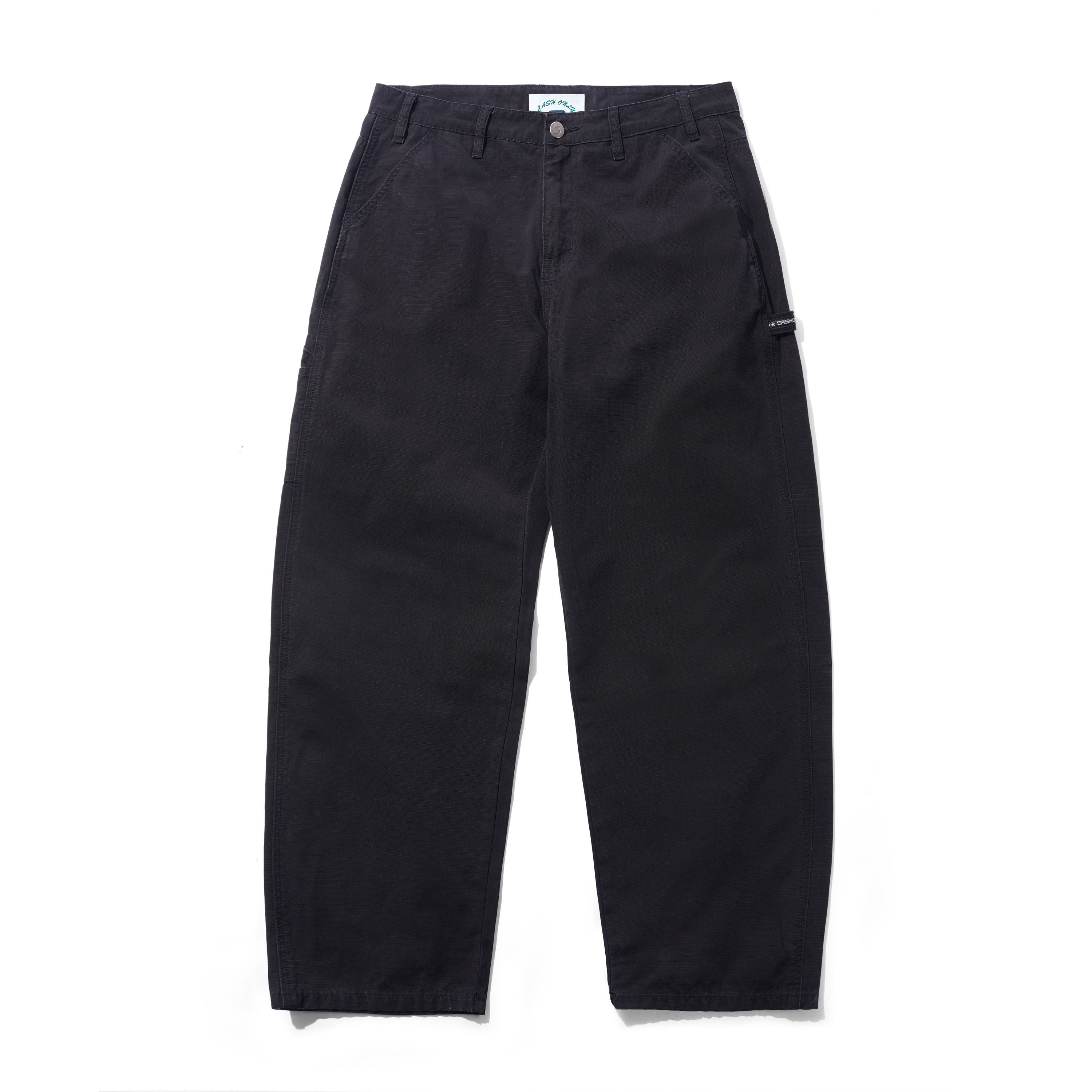 Cash Only - Ripstop Carpenter Pants - Washed Black